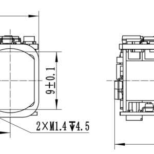 905nm Laser Rangefinder Module 1.5km SF-DYA1503C