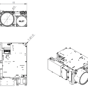1064nm Laser Target Designator & Rangefinder 80mJ 40km SF-GXZ80