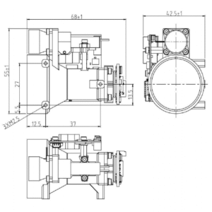 1535nm Eye-safe Laser Rangefinder Module 8km SF-RBC338