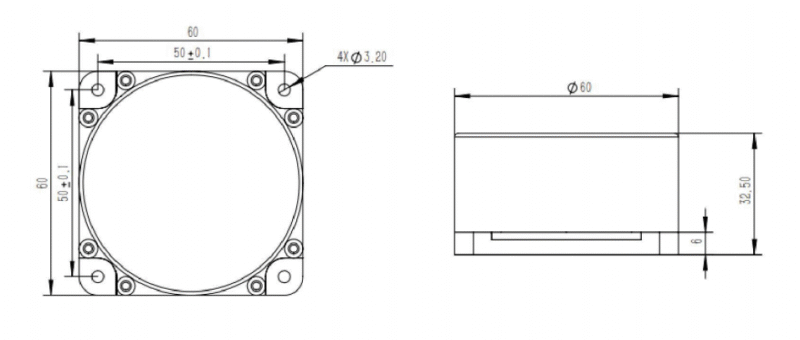 Single-Axis Fiber Optic Gyroscope SF-RBT160