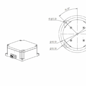 Three-Axis  Remote Fiber Optic Gyroscope SF-RBT350