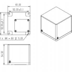 Three-Axis Closed-Loop Fiber Optic Gyroscope SF-RBT354