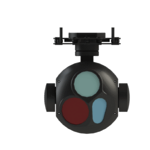 30x Optical Zoom CMOS Sensor + 640*512 Thermal Imaging + 5000M LRF IP Small Gimbal Camera