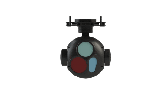 30x Optical Zoom CMOS Sensor + 640*512 Thermal Imaging + 5000M LRF IP Small Gimbal Camera