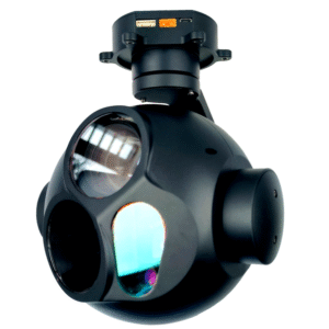 30x Optical Zoom CMOS Sensor + 640*512 Thermal Imaging + 5000M LRF IP Small Gimbal Camera